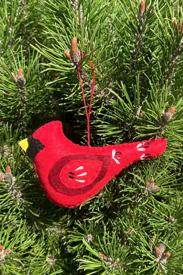 Vi Bella Cardinal Ornament Set