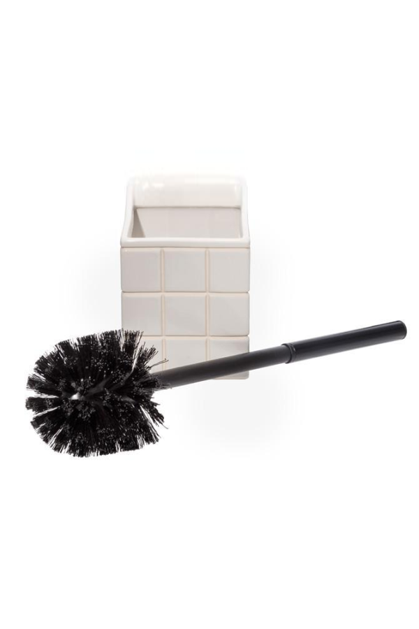 Puebco Ceramic Bath Ensemble Toilet Brush