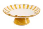Casa Amarosa Ceramic Stripe Cake Stand - Thumbnail 2