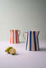 Casa Amarosa Ceramic Stripe Pitcher - Thumbnail 4