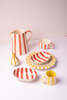 Casa Amarosa Ceramic Stripe Pitcher - Thumbnail 5