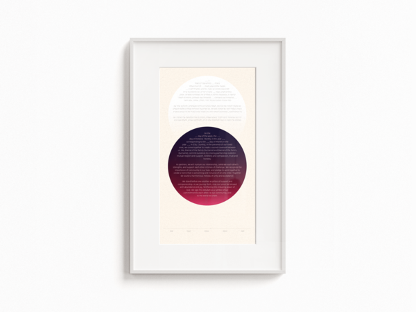 Tchotchke Circles Ketubah