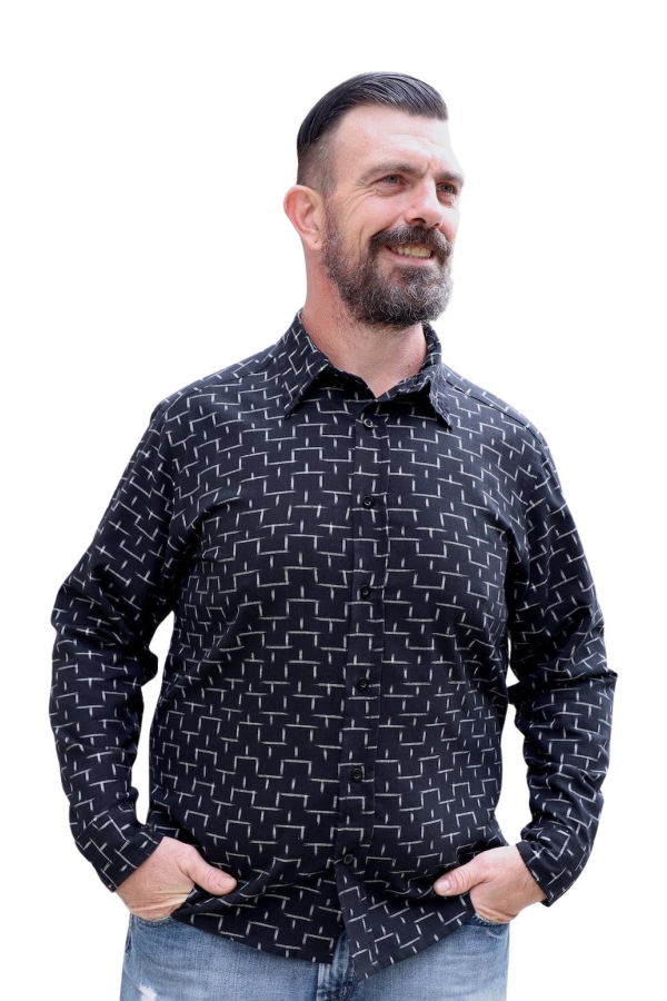 Passion Lilie Cirrus Button Down Shirt