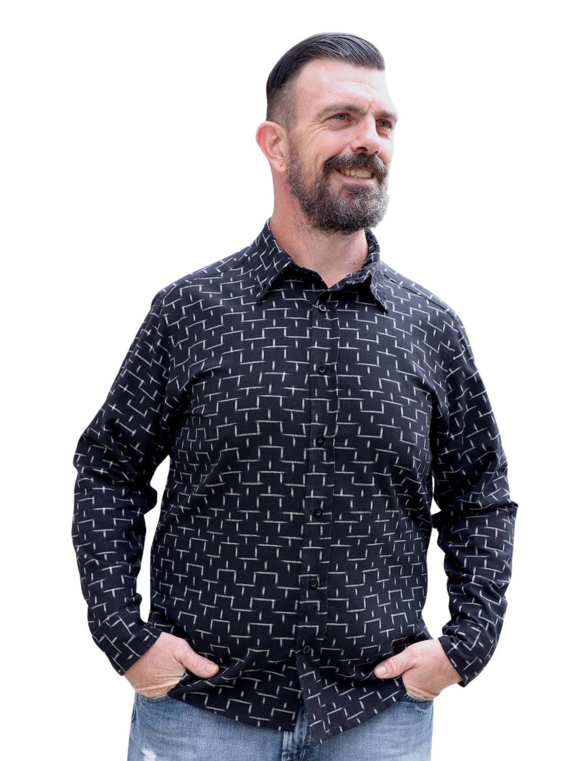 Passion Lilie Cirrus Button Down Shirt - Image 1 of 7