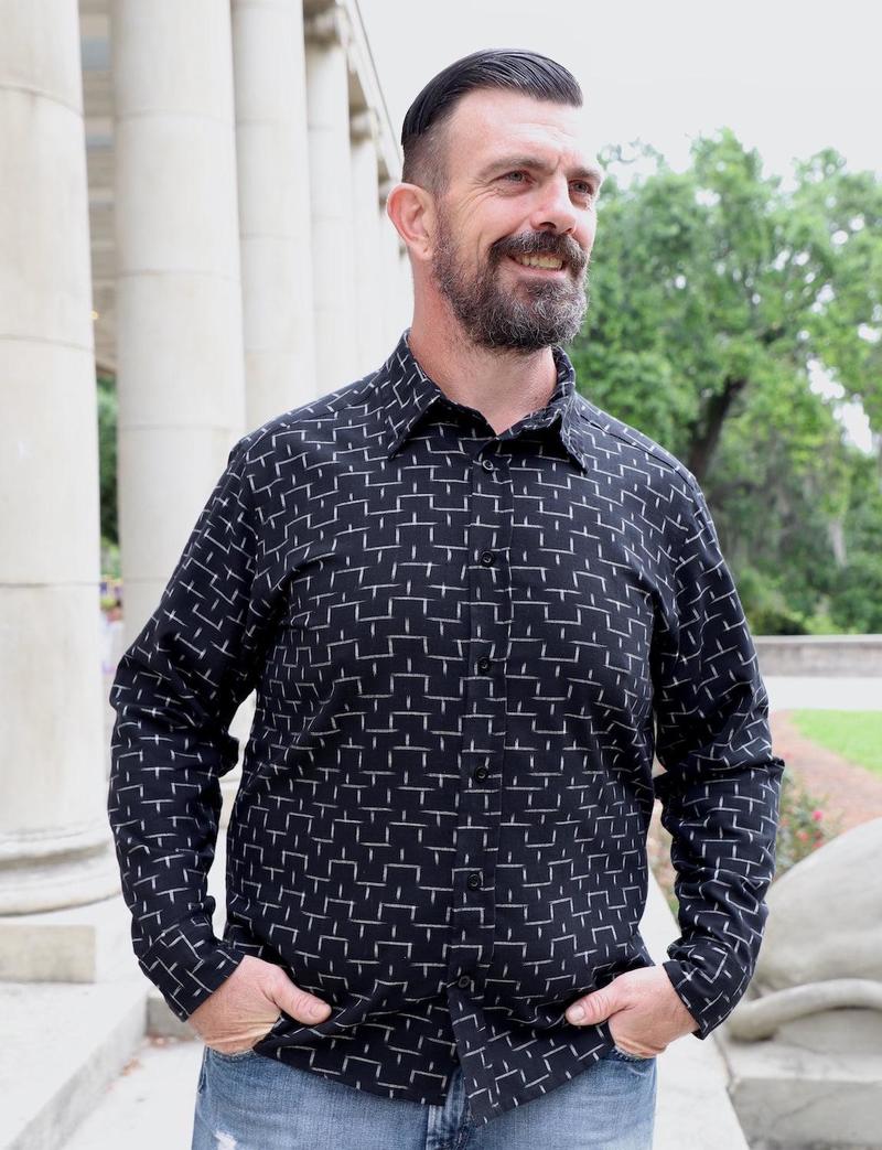 Passion Lilie Cirrus Button Down Shirt