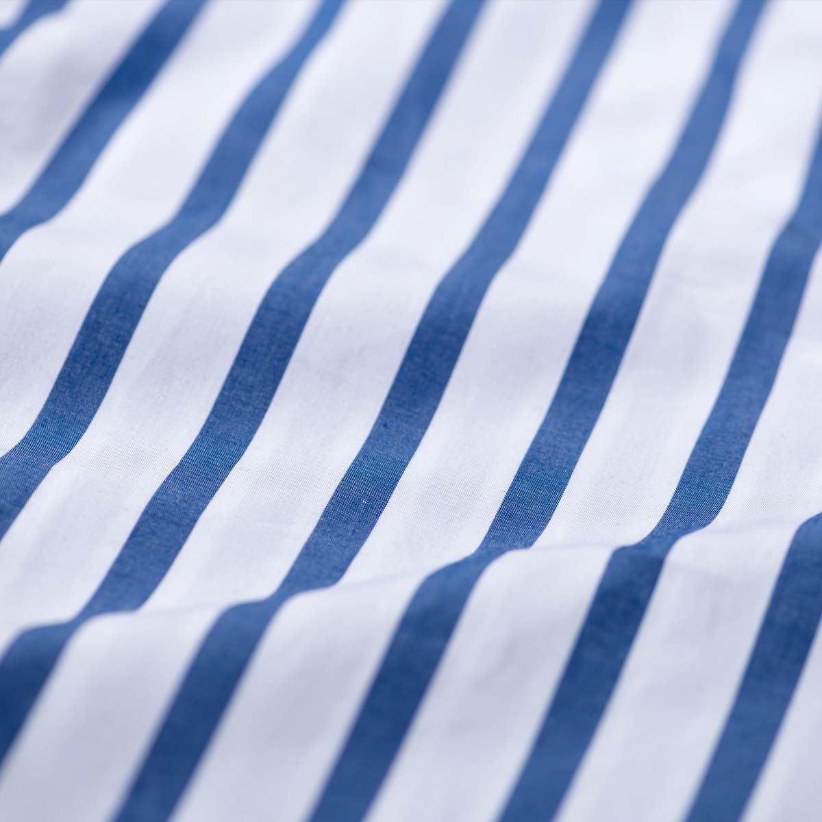 Puebco Cotton Crew Neck Stripe Shirt - Image 6 of 10