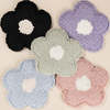 Sip Sip Hooray Cotton Daisy Tufted Mug Rug Coaster Set - Thumbnail 2