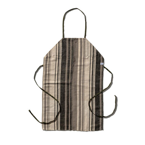 Puebco Cotton Jute Stripe Apron