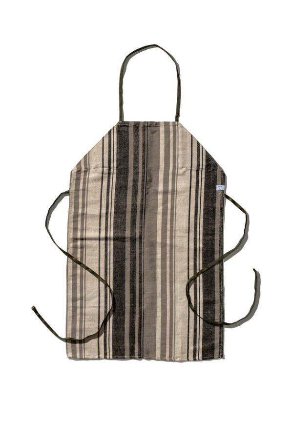 Puebco Cotton Jute Stripe Apron