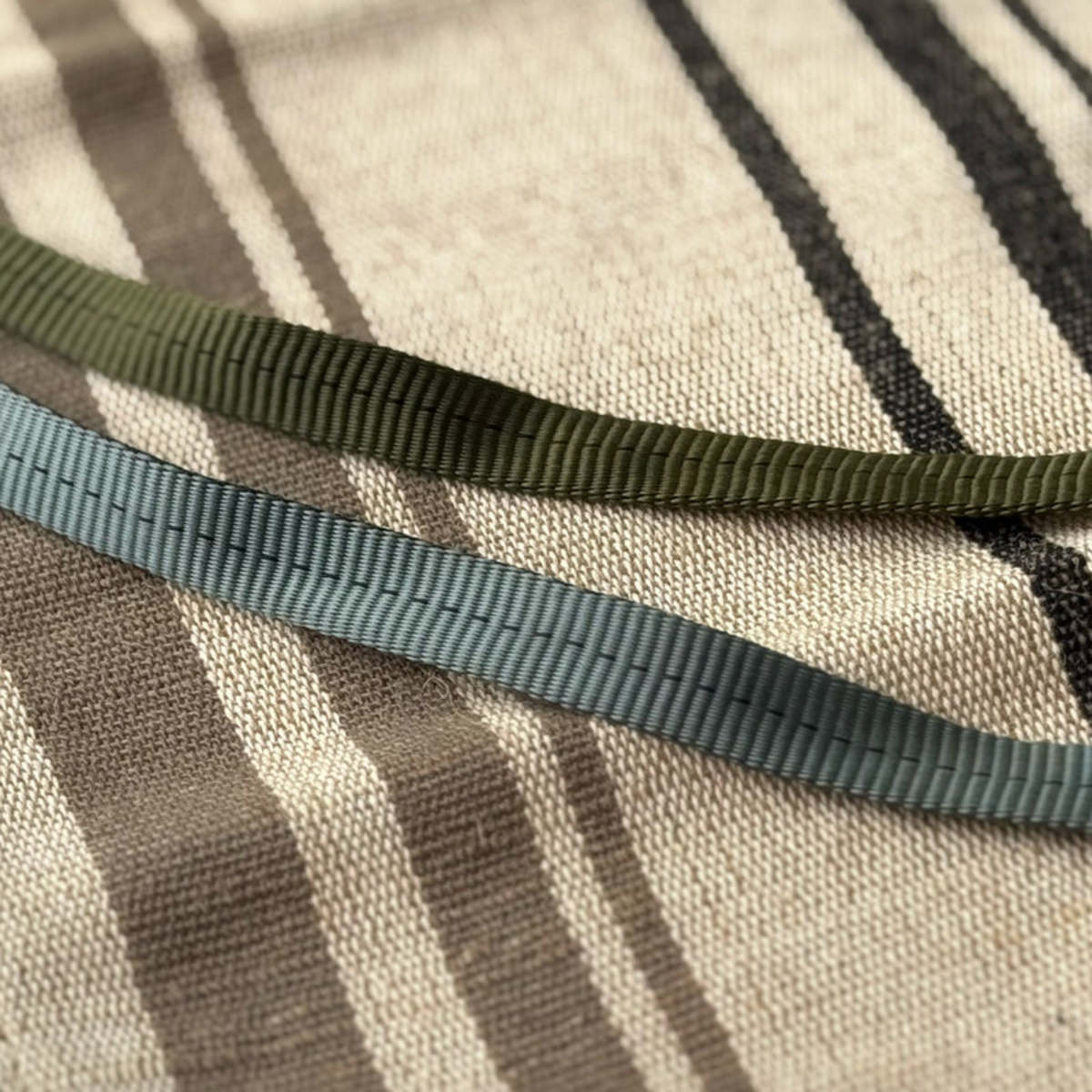 Puebco Cotton Jute Stripe Apron - Image 4 of 4