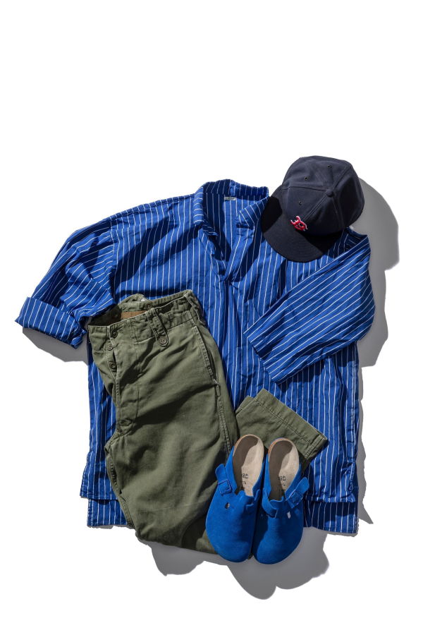 Puebco Cotton Stripe Shirt