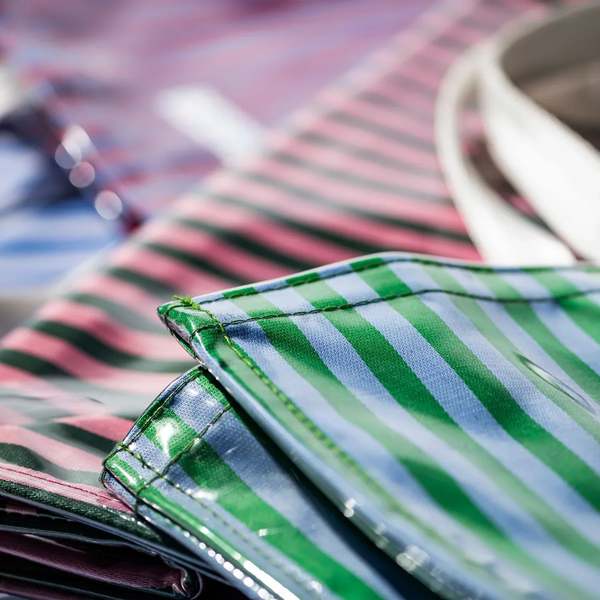 Puebco Covered School Tie Fabric Market Bag