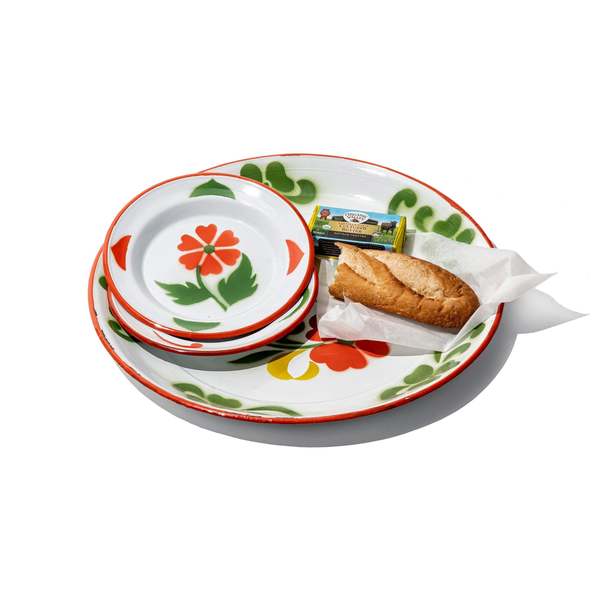 Puebco Enamel Serving Set