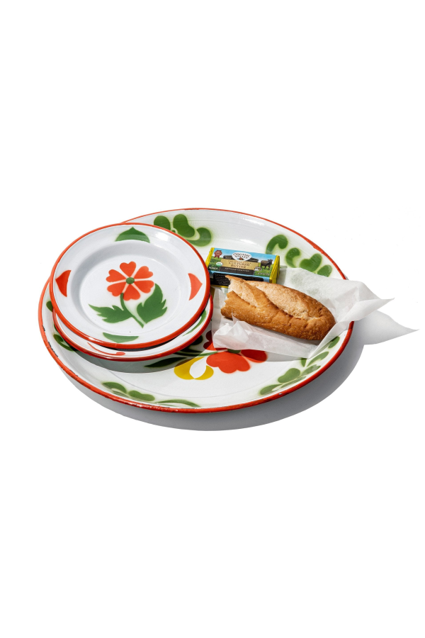 Puebco Enamel Serving Set