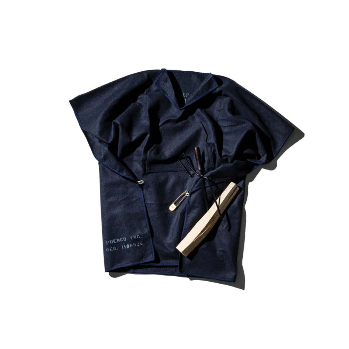 Puebco Felted Blanket Poncho - Image 1 of 9