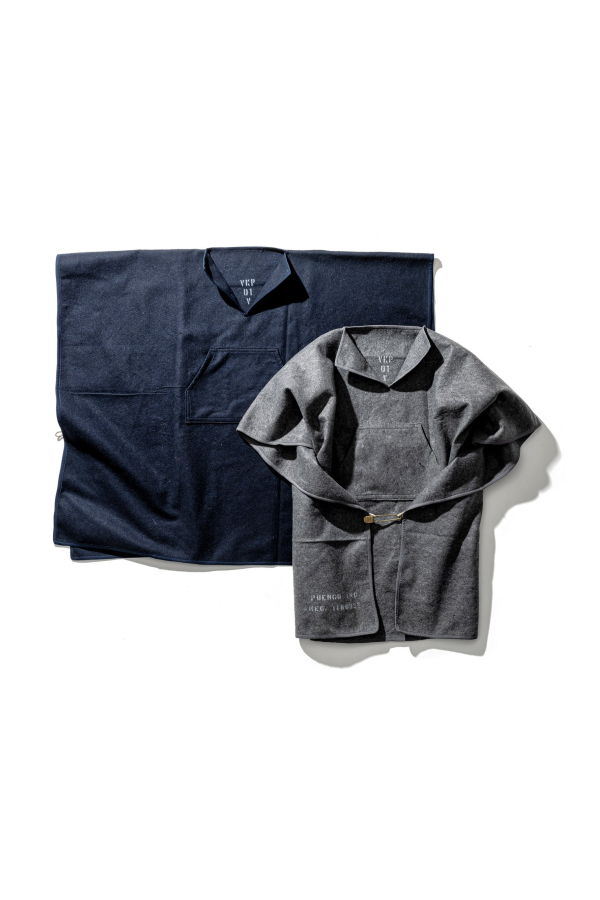 Puebco Felted Blanket Poncho