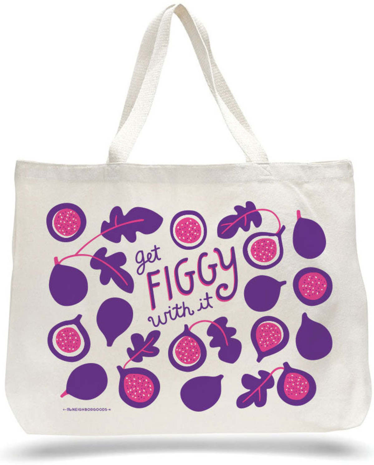 The Neighborgoods Fig Candle & Tote Gift Set - Image 2 of 6