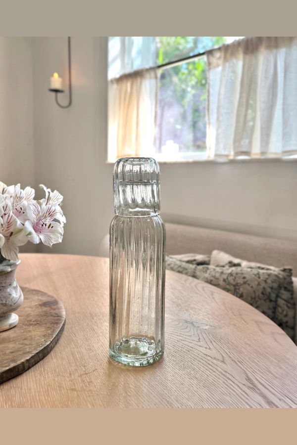 Villa Lua Home Fluted Tall Carafe Set