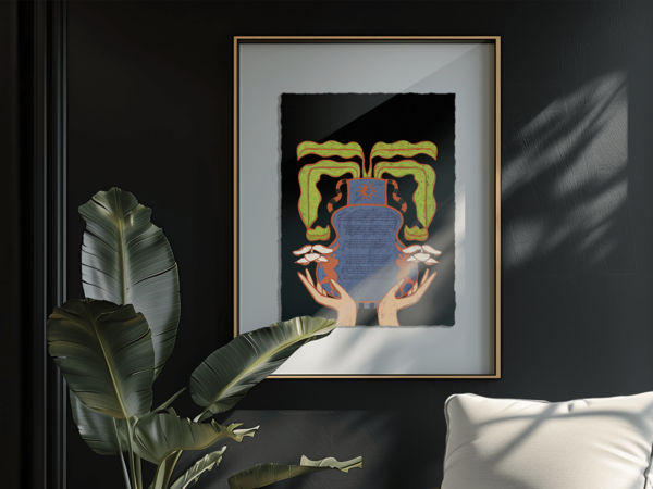 Tchotchke Full Cup Ketubah