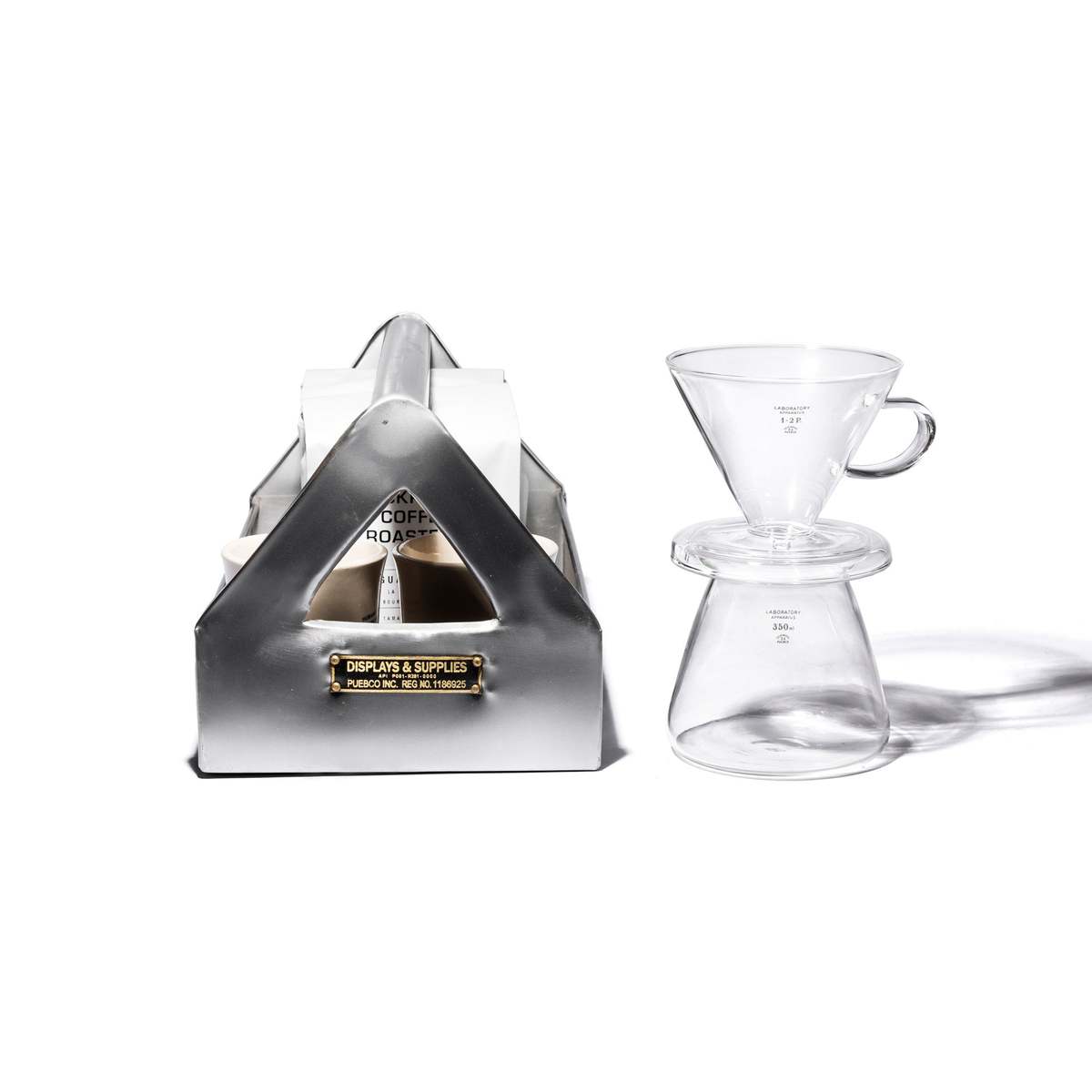 Puebco Glass Coffee Dripper Set - Image 1 of 8