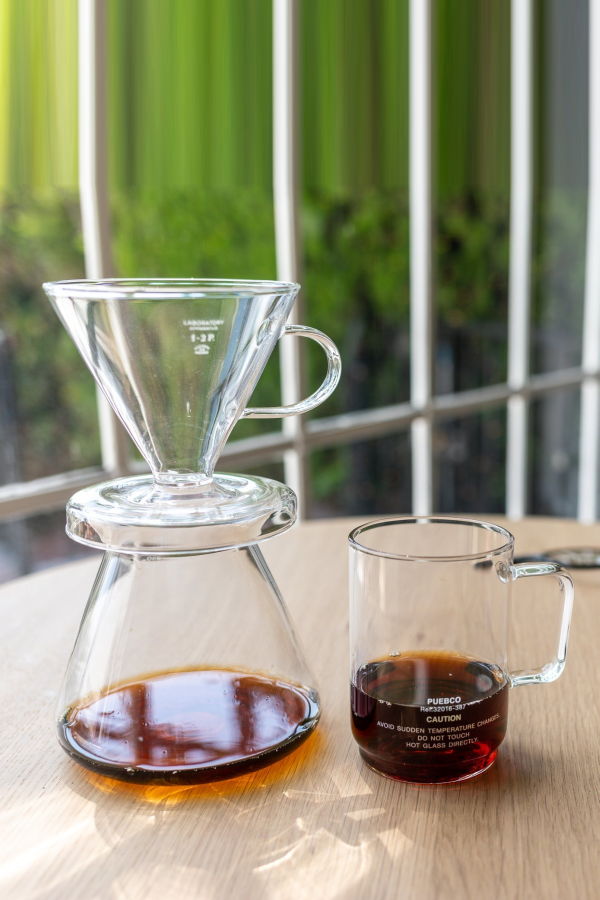 Puebco Glass Coffee Dripper Set