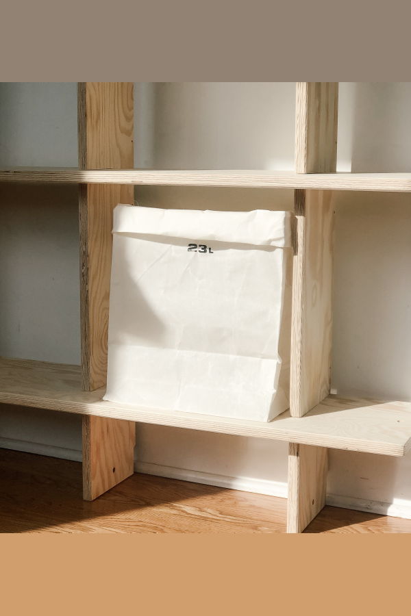 Puebco Grocery Bag 23L - White