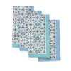 Sustainable Threads Hand Block Printed Cotton Napkins, Set of 4 - Thumbnail 6