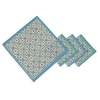 Sustainable Threads Hand Block Printed Cotton Napkins, Set of 4 - Thumbnail 7