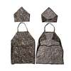 KIDS Puebco Hand Printed Apron With Kerchief / Paisley - Thumbnail 4