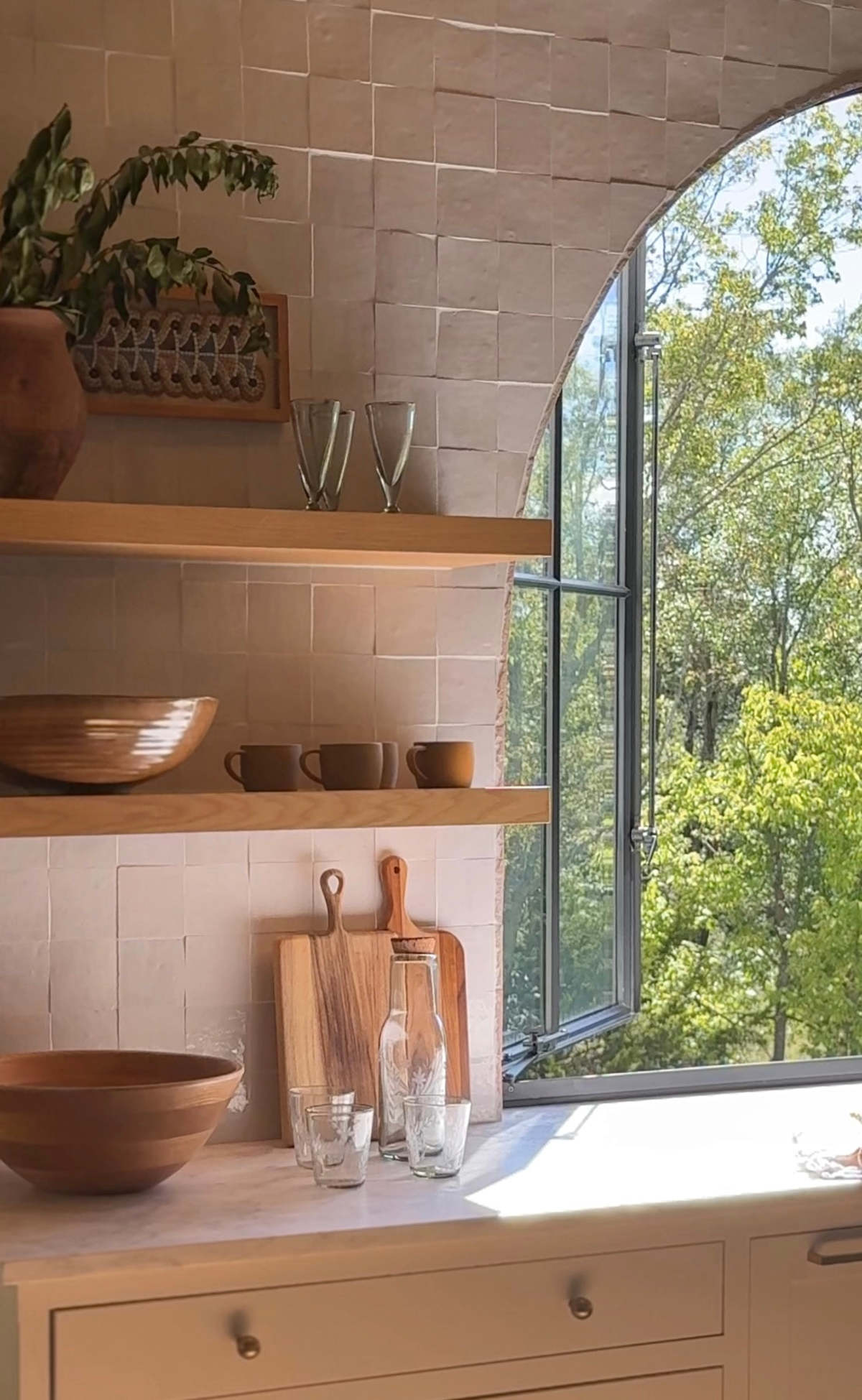 Villa Lua Home Hand-Etched Conical Tumbler, Set of 2 - Image 8 of 10