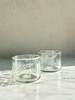 Villa Lua Home Hand-Etched Short Glass, Set of 2 - Thumbnail 4