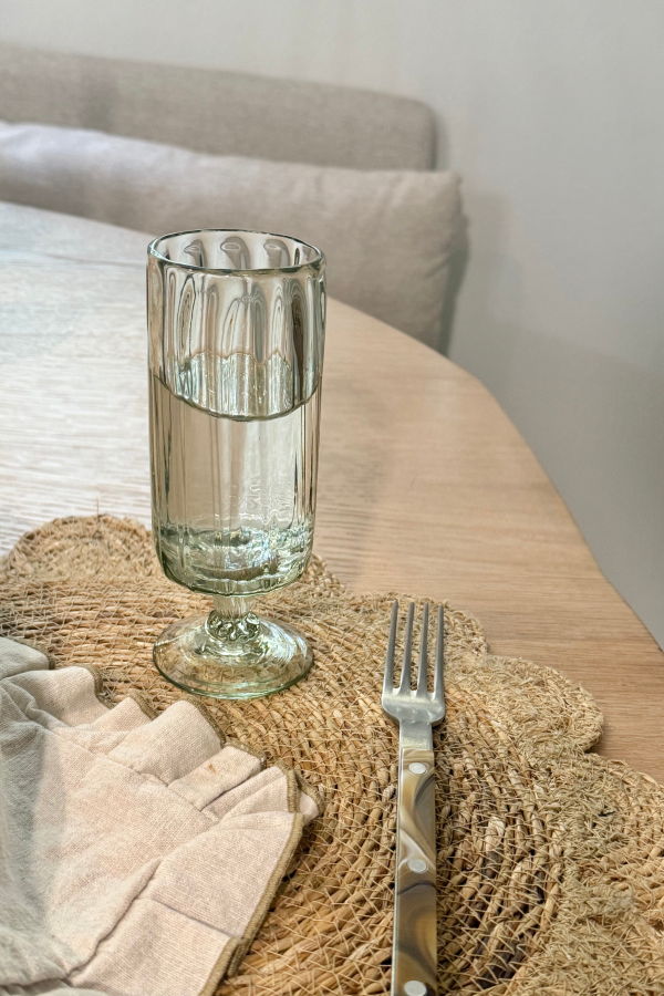 Villa Lua Home Handblown Camille Wine Glass, Set of 2