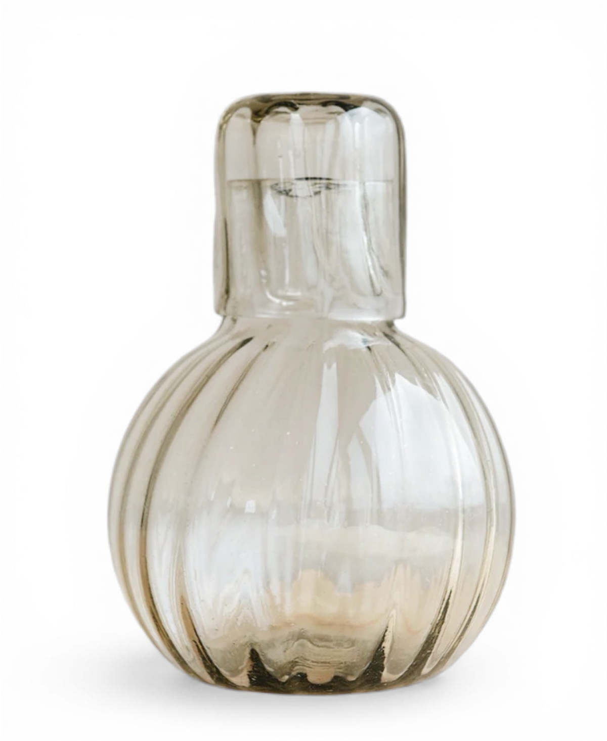 Villa Lua Home Handblown Fluted Carafe Set - Image 1 of 7