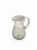 Villa Lua Home Handblown Fluted Pitcher - Thumbnail 1