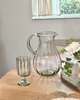 Villa Lua Home Handblown Fluted Pitcher - Thumbnail 4