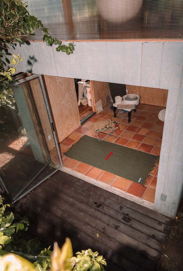 Puebco Handloomed Recycle Yarn Camp Rug