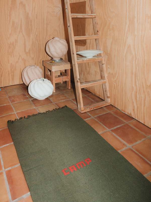 Puebco Handloomed Recycle Yarn Camp Rug