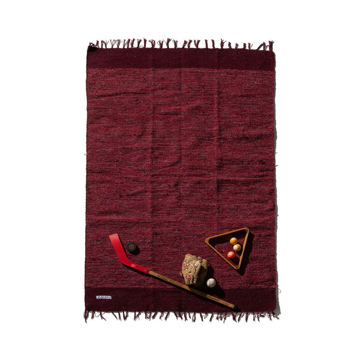 Puebco Handloomed Recycled Yarn Rug - Image 1 of 7