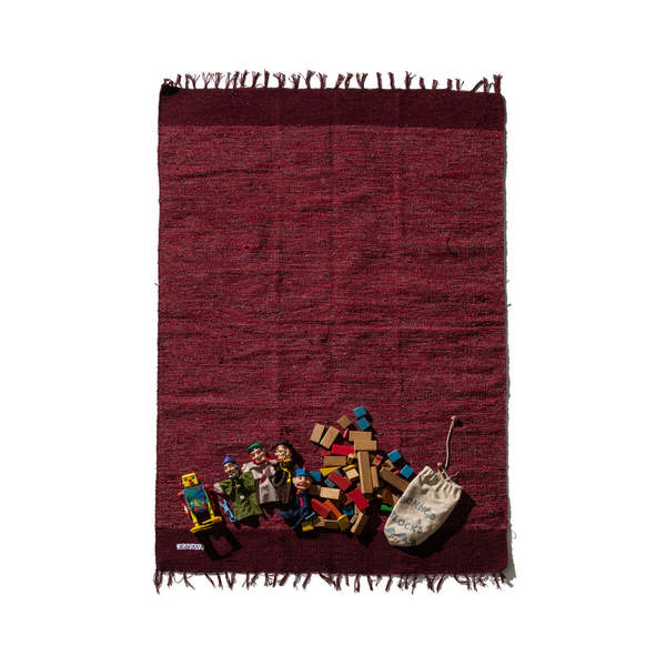 Puebco Handloomed Recycled Yarn Rug