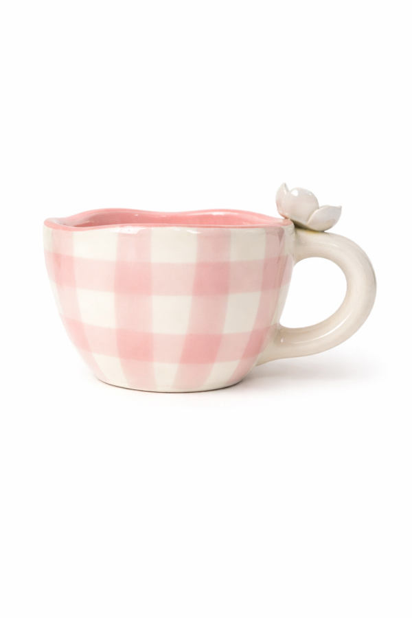 Casa Amarosa Handmade Ceramic Cup - Daisy