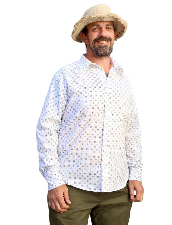 Passion Lilie Harit Organic Cotton Button Down Shirt