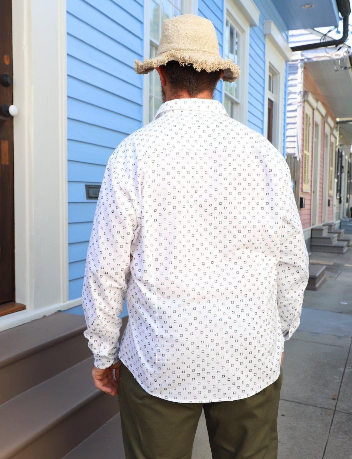 Passion Lilie Harit Organic Cotton Button Down Shirt - Image 2 of 6