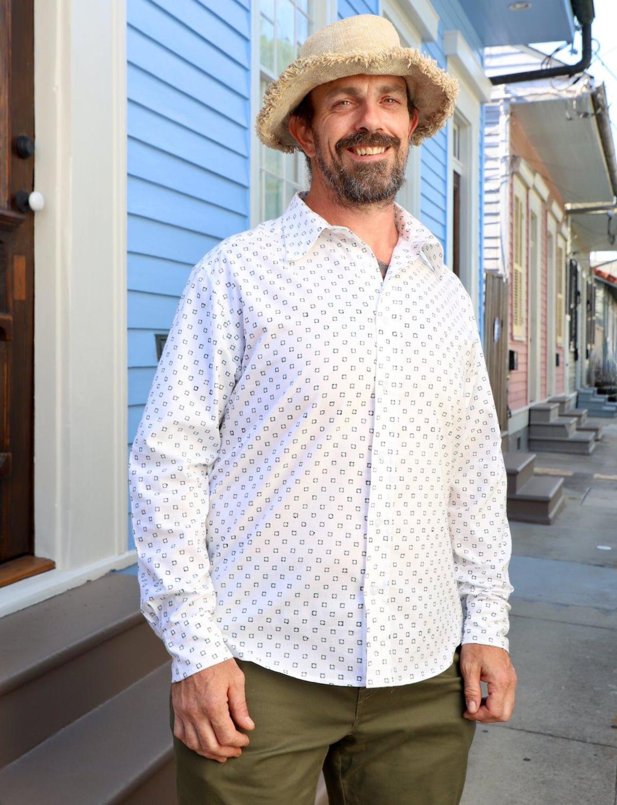 Passion Lilie Harit Organic Cotton Button Down Shirt - Image 5 of 6