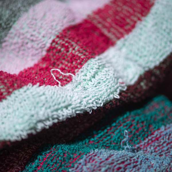 Puebco Local Distribution Rainbow Towel Square Bag