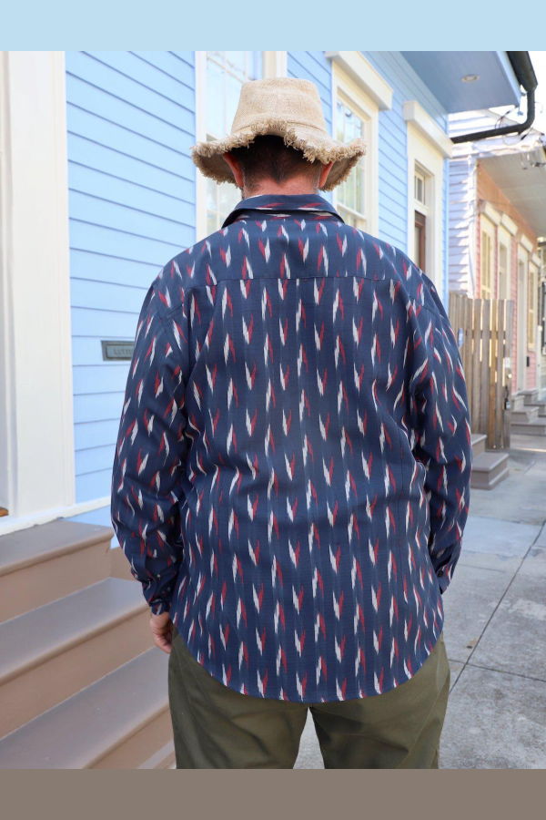 Passion Lilie Maritime Organic Cotton Button Down Shirt