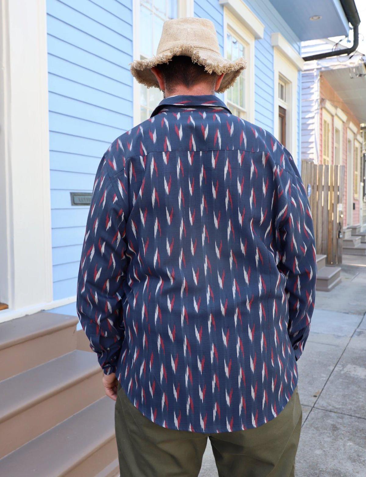 Passion Lilie Maritime Organic Cotton Button Down Shirt - Image 2 of 7