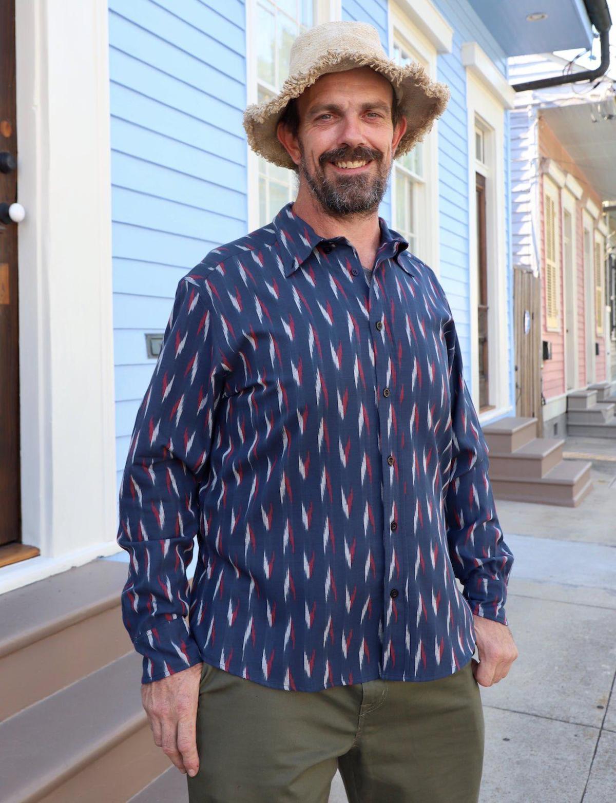 Passion Lilie Maritime Organic Cotton Button Down Shirt - Image 5 of 7