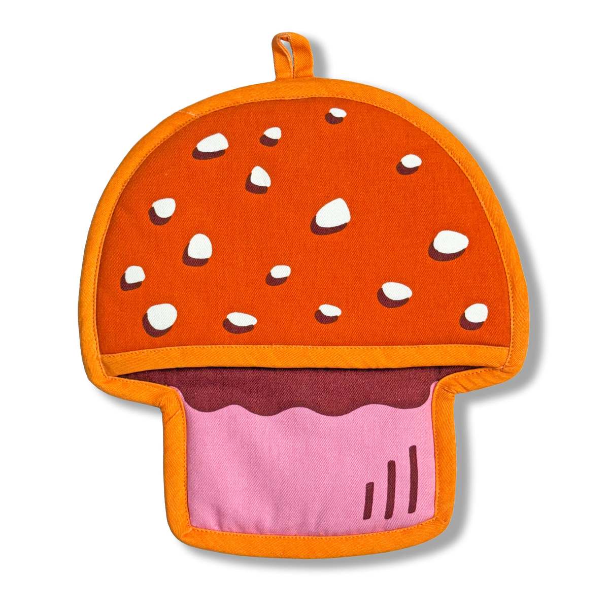 The Neighborgoods Mushroom Tea Towel and Pot Holder Set - Image 4 of 5