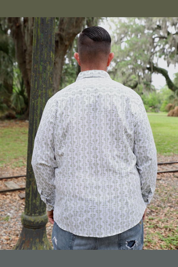 Passion Lilie Organic Cotton Button Down Shirt