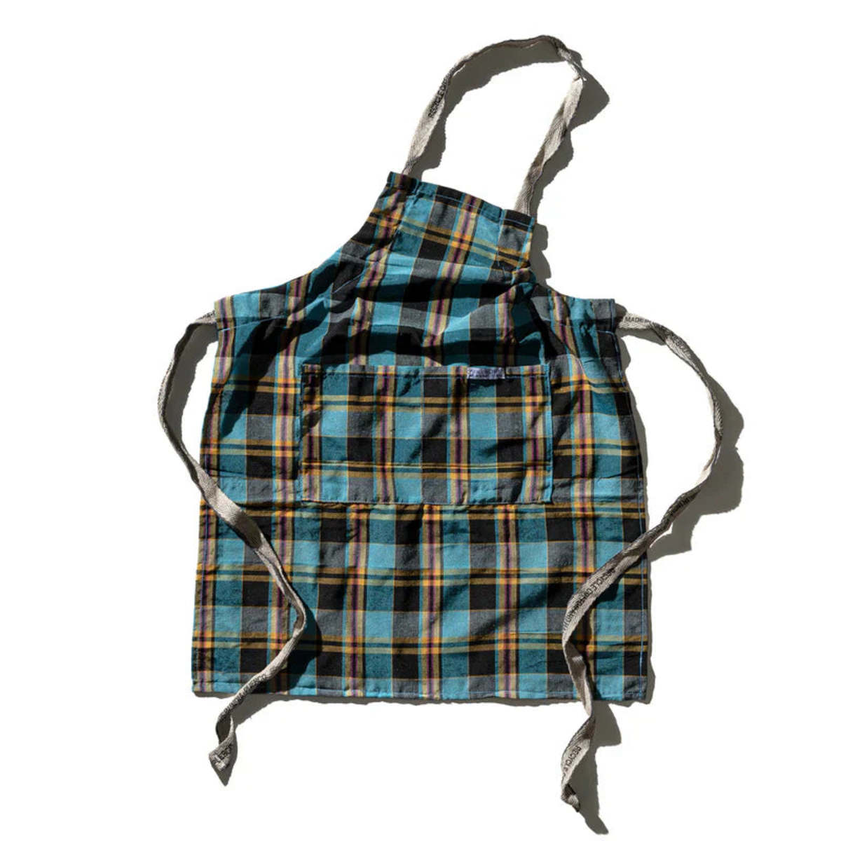 Puebco Recycle Cotton Check Apron - Image 1 of 5